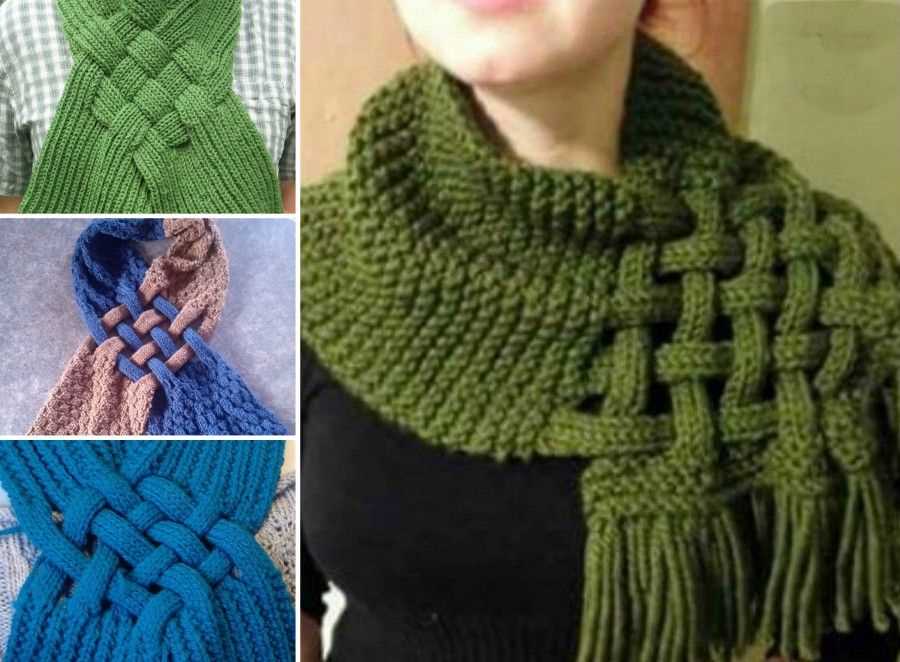 Celtic knit scarf pattern free