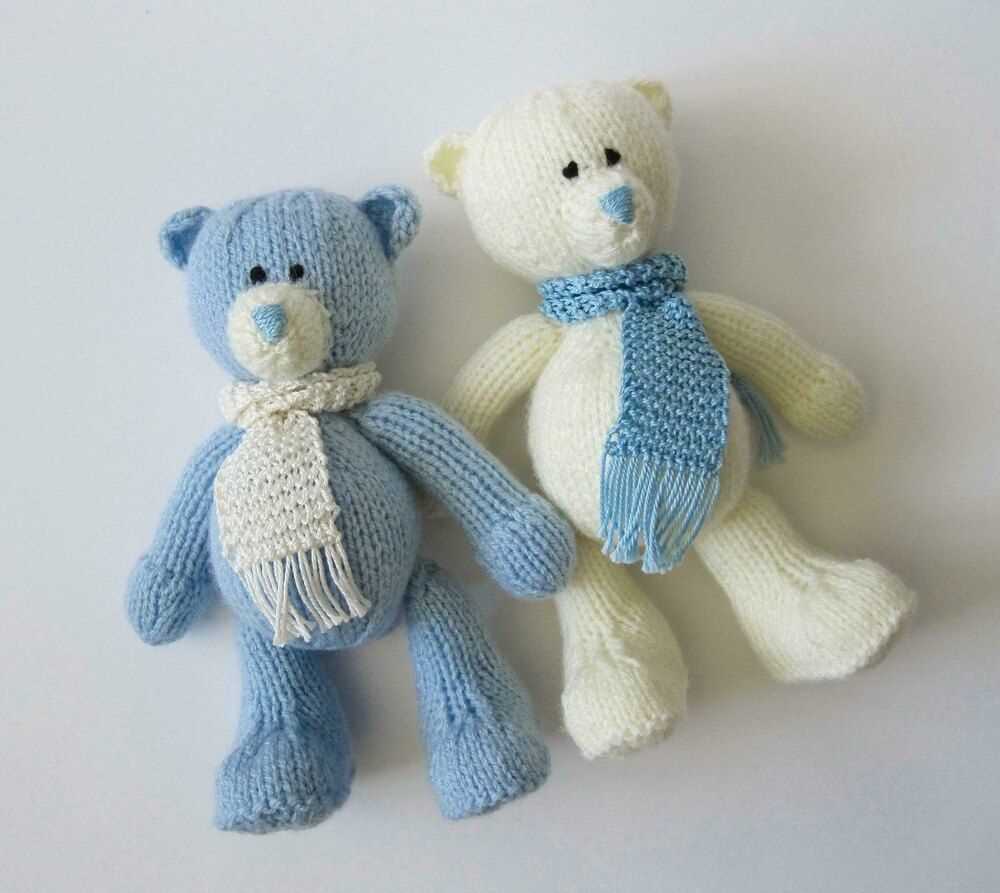Free easy teddy bear knitting pattern
