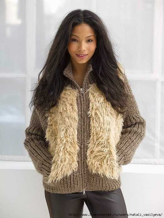 Varsity jacket knitting pattern