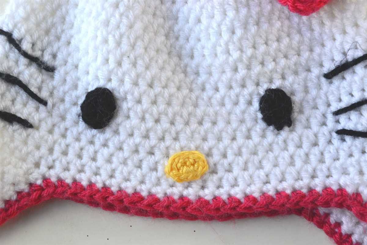 Kitty cat knit hat pattern