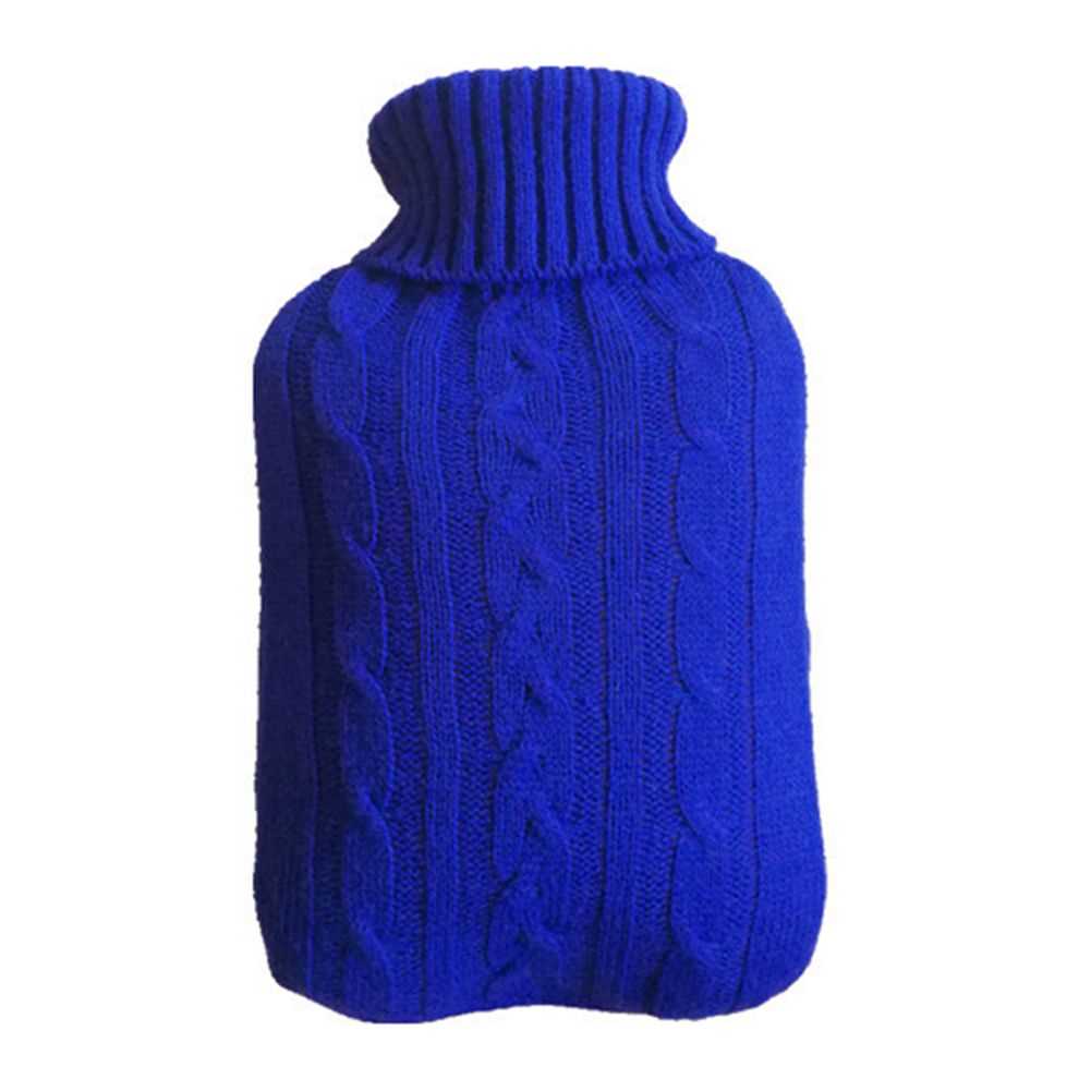 Chunky knit hot water bottle cover pattern