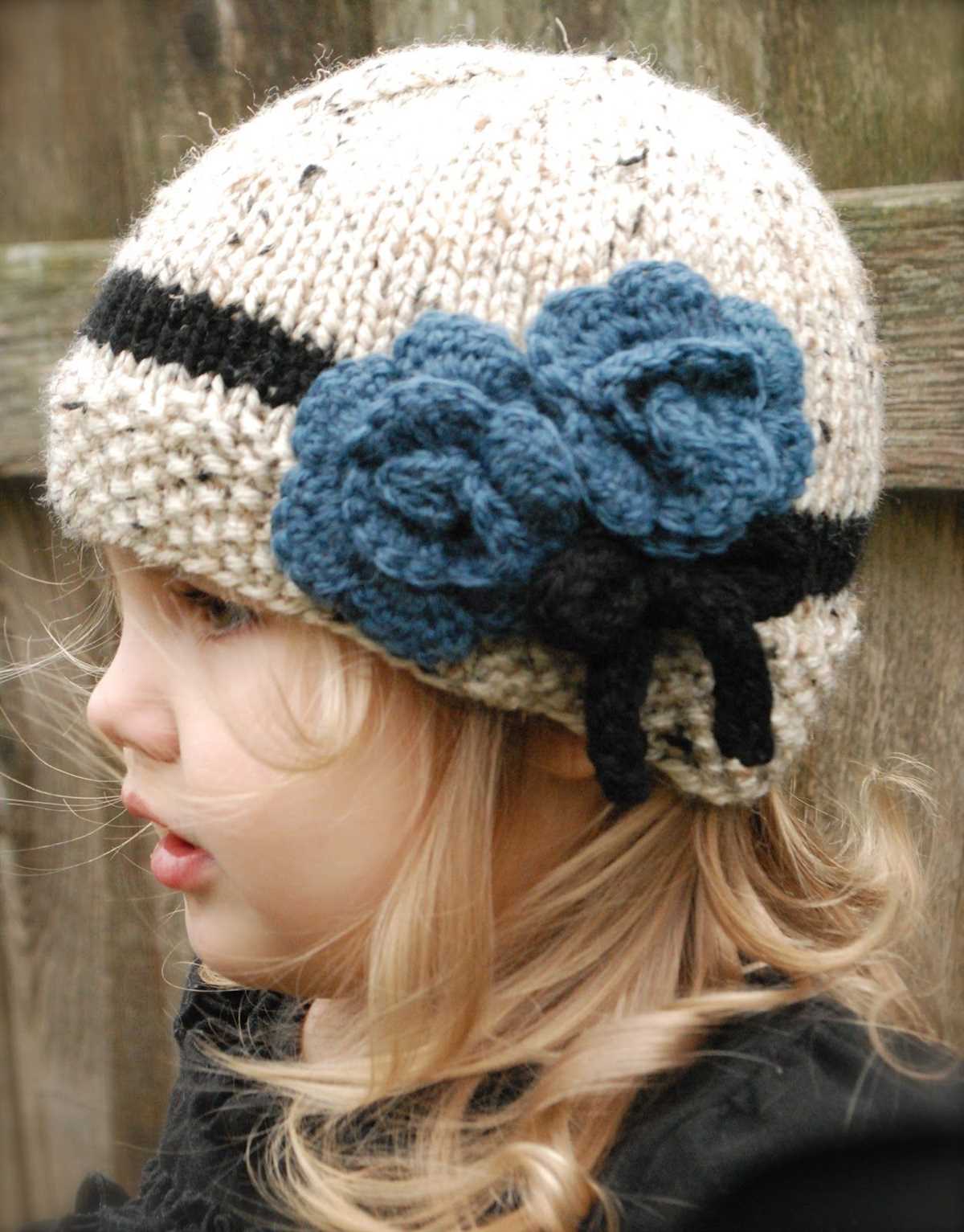 Velvet knit hat pattern