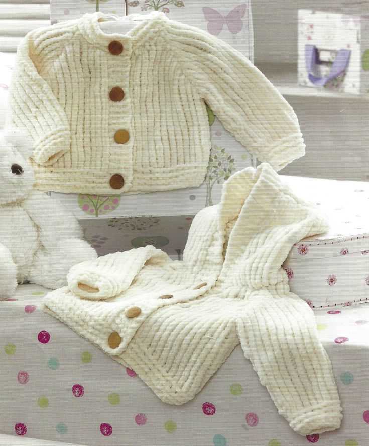 Chunky baby blanket knitting pattern