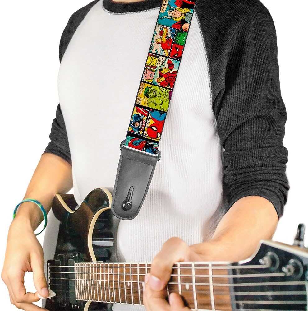 Knitted guitar strap pattern