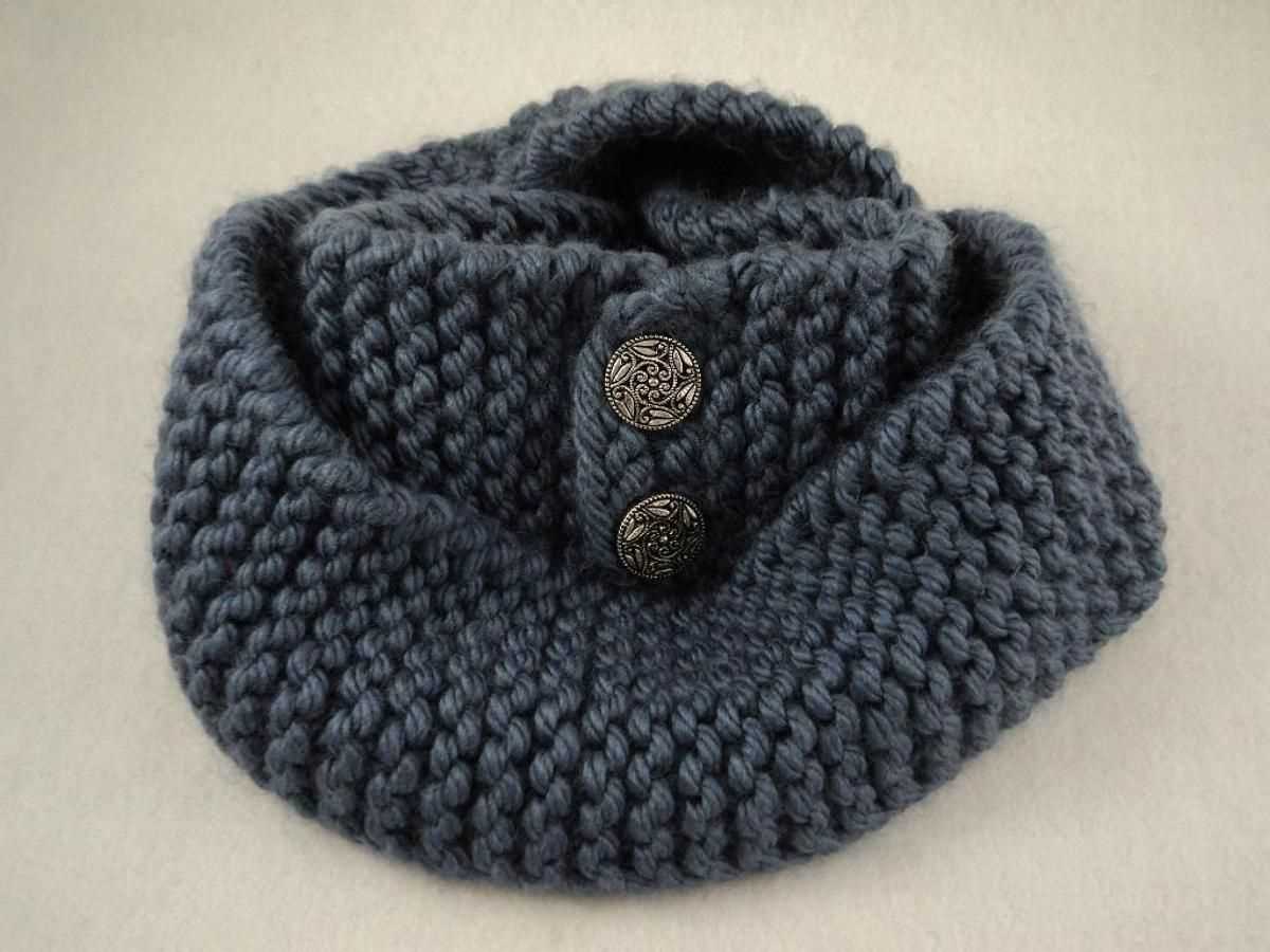 Infinity headband knitting pattern
