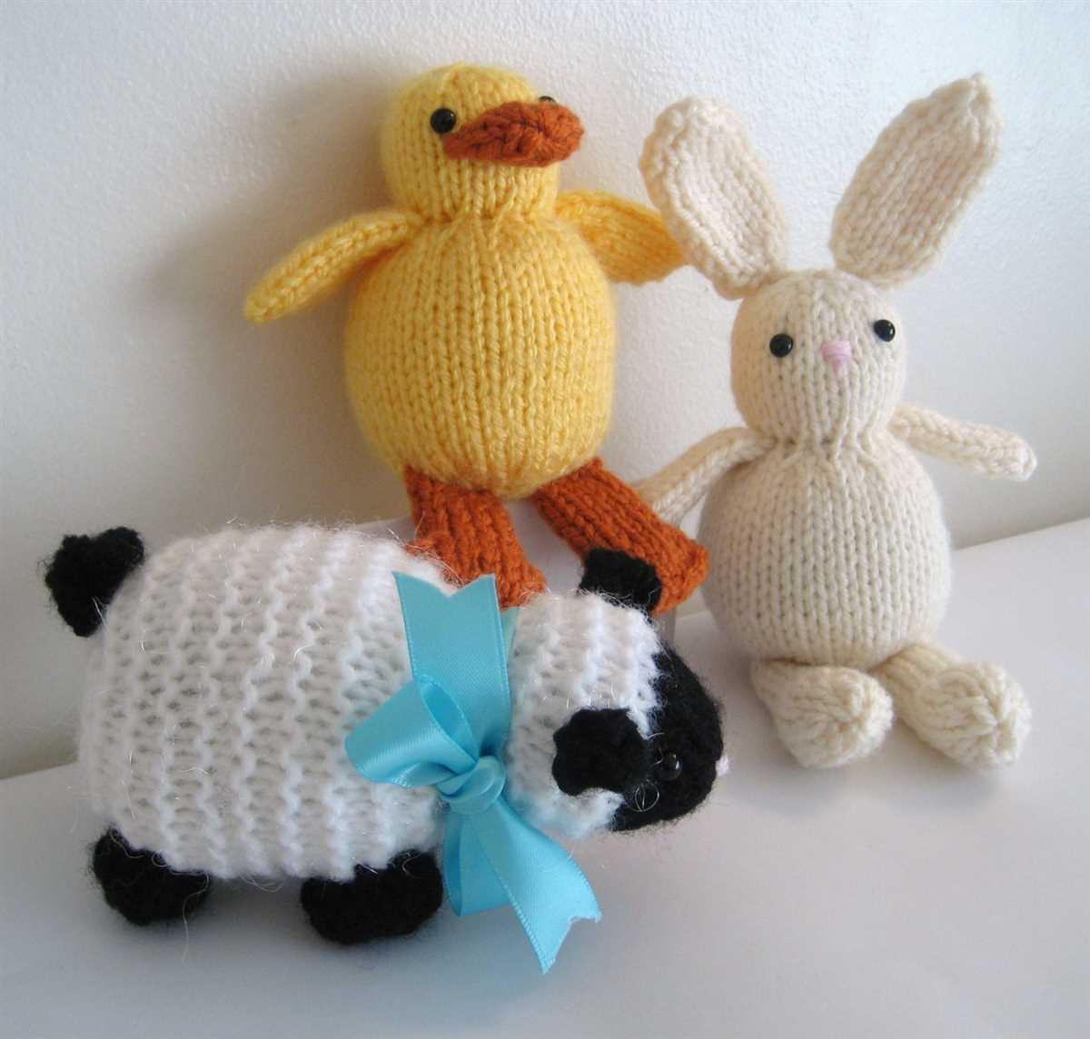 Easter lamb knitting pattern free