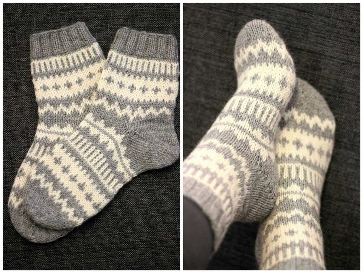 Knitted sock pattern free