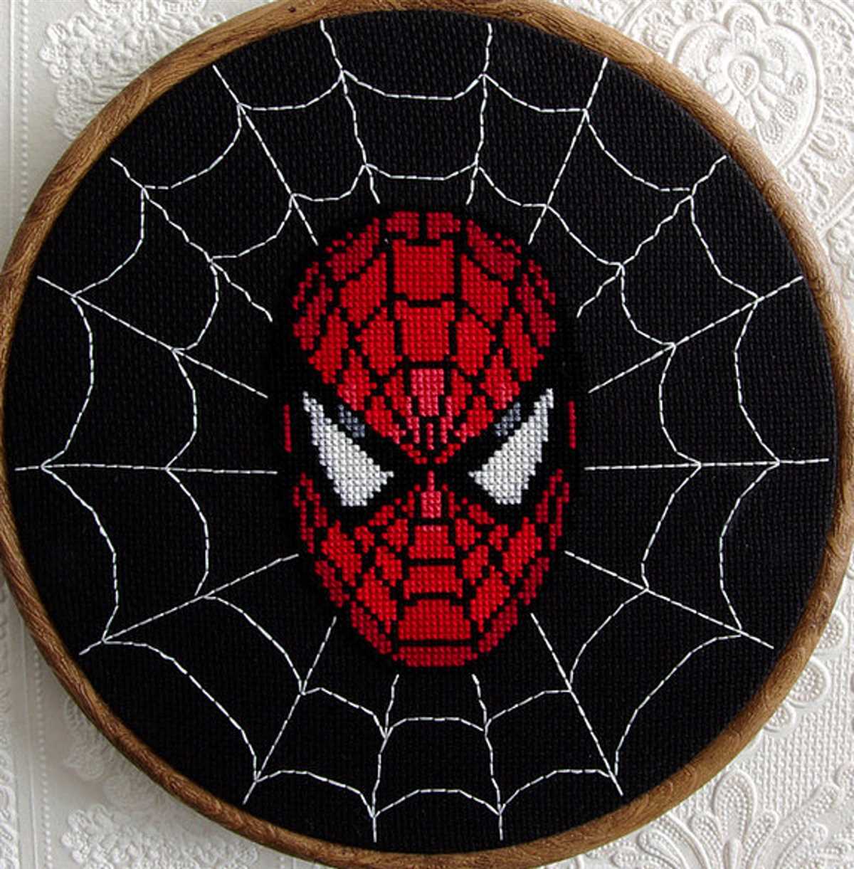Spiderman knitting pattern