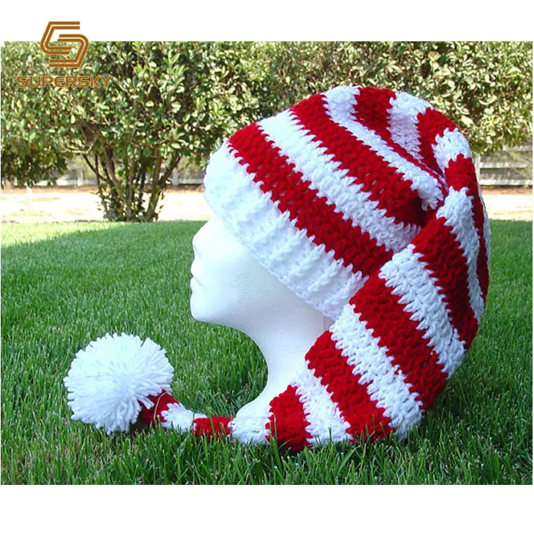 Child's knitted stocking cap pattern