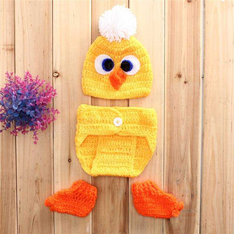 Free knitted duck pattern