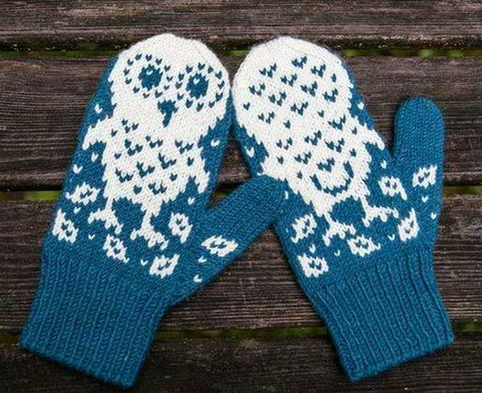 Dk knitting pattern for mittens