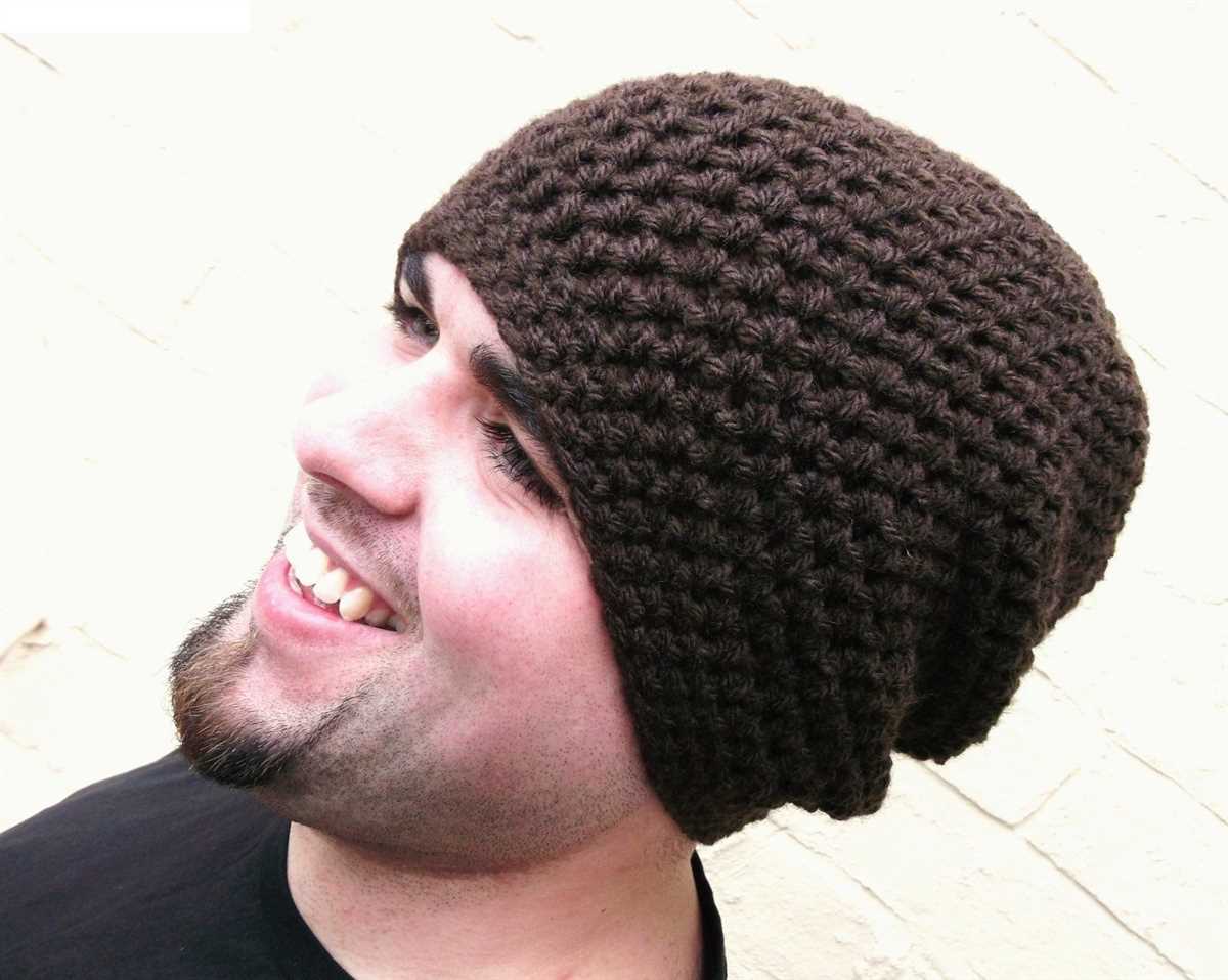 Free knitted patterns for mens hats