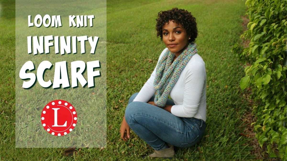 Knitting patterns for scarves in the round