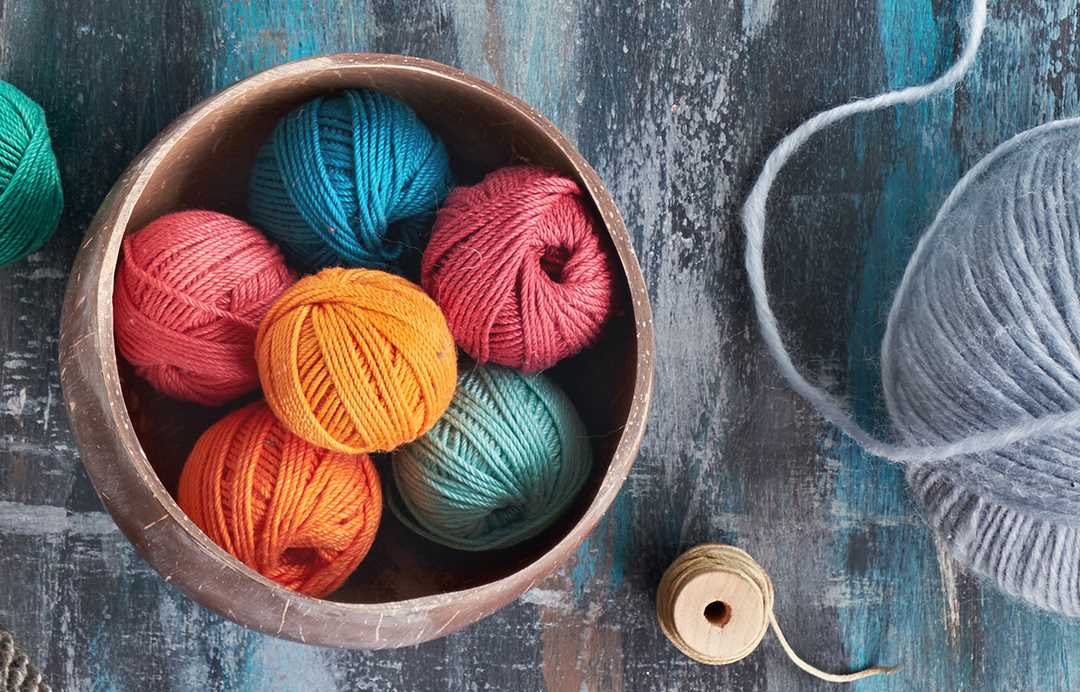 Go for faux yarn knit patterns