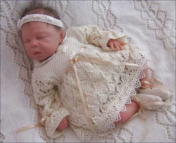 Newborn dress knitting pattern