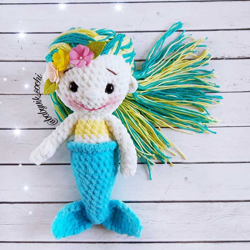 Little mermaid knitting pattern