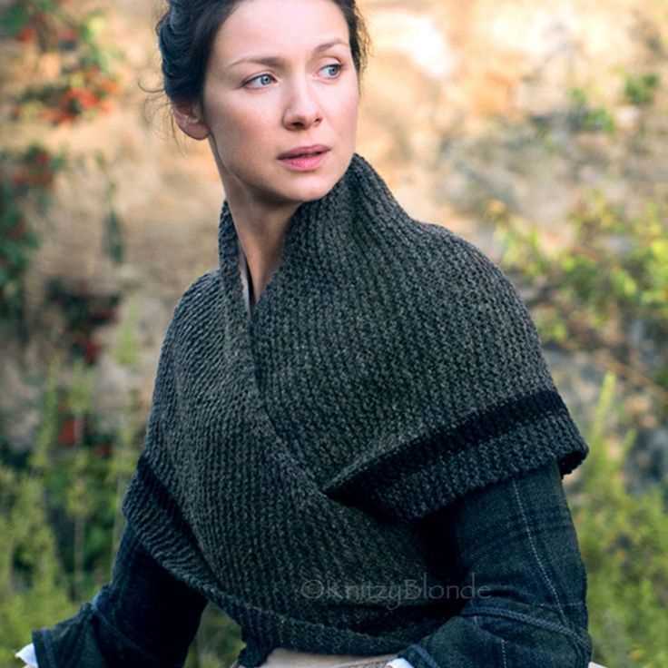 Wrap sweater knitting pattern
