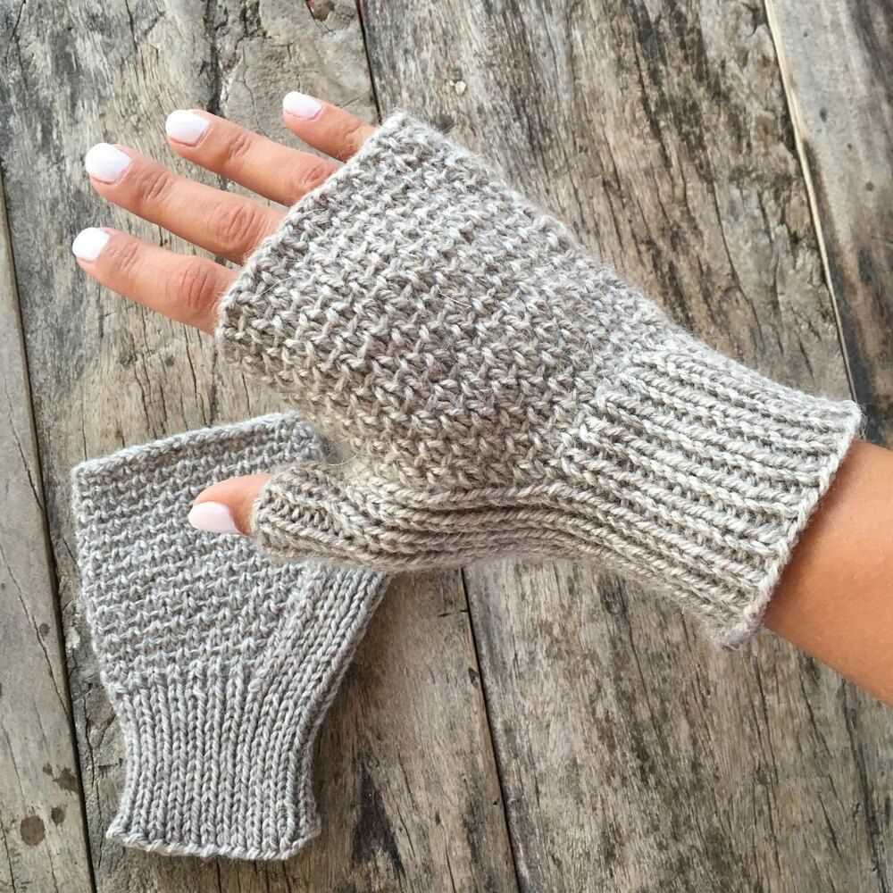 Knitted mitten patterns worsted weight