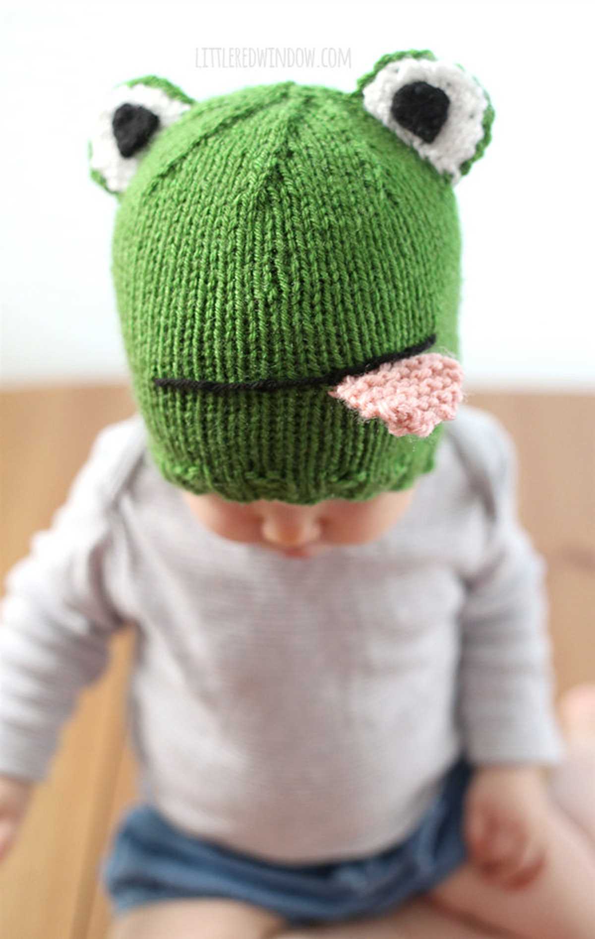 Step-by-Step Guide to Knitting a Cute and Unique Frog Hat for Free Frog hat knitting pattern free