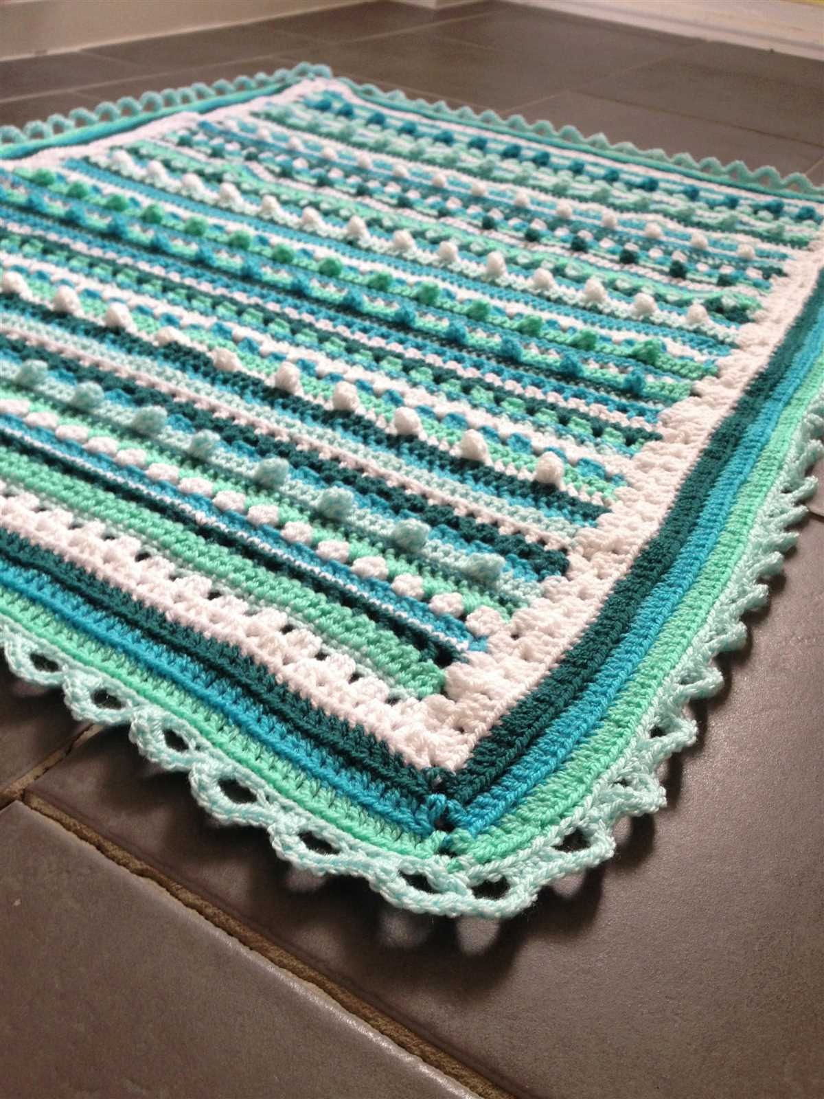 Sampler blanket knitting pattern free