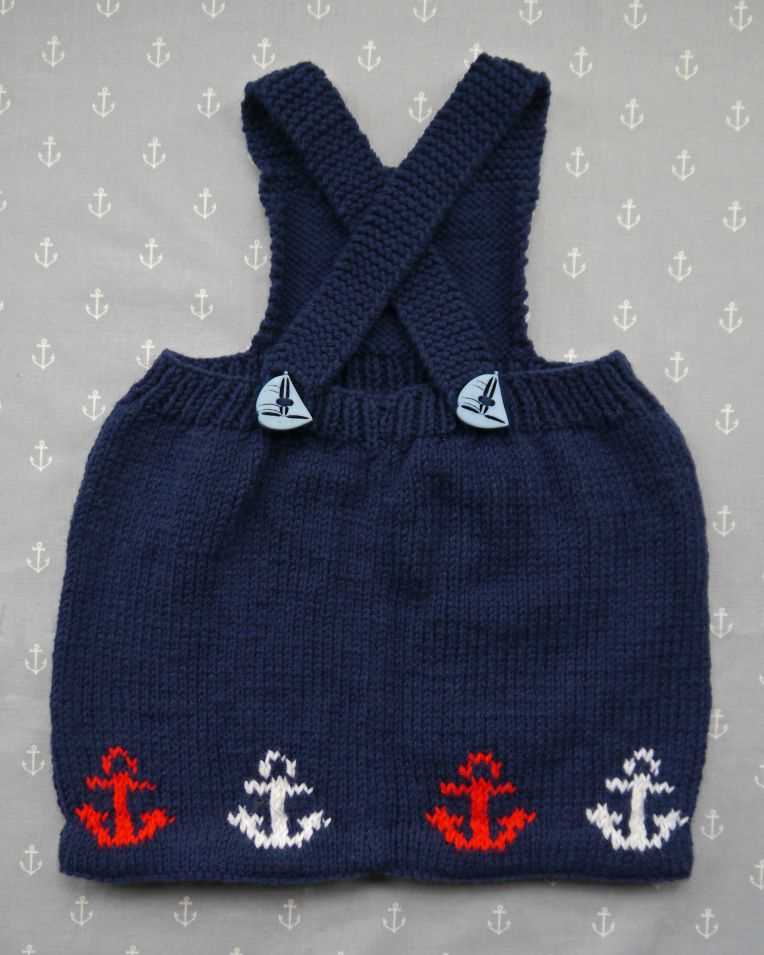 Pinafore knitting pattern