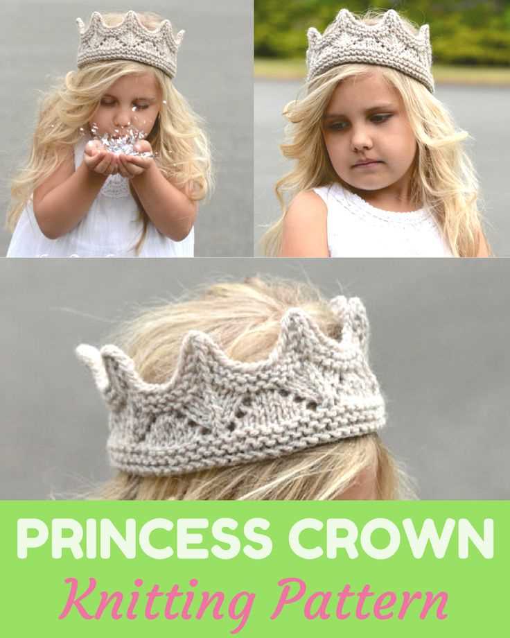 Knitted crown patterns free