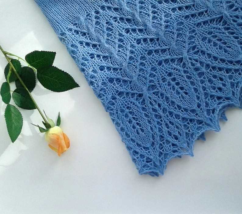 Knitted lace shawls and wraps patterns