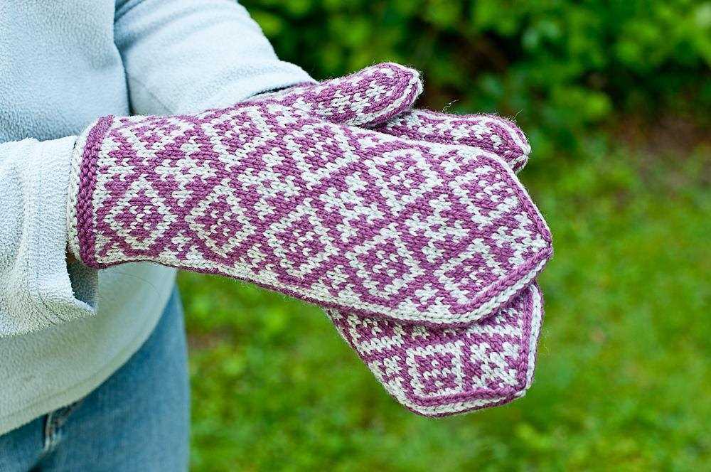 Ladies mittens knitting pattern free