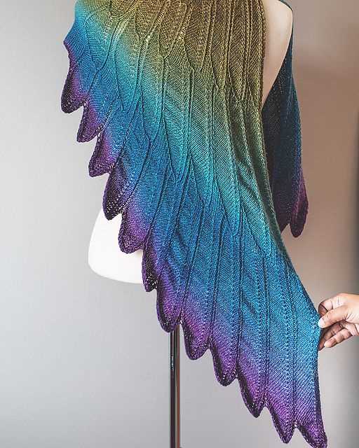2 ply shawl knitting patterns free