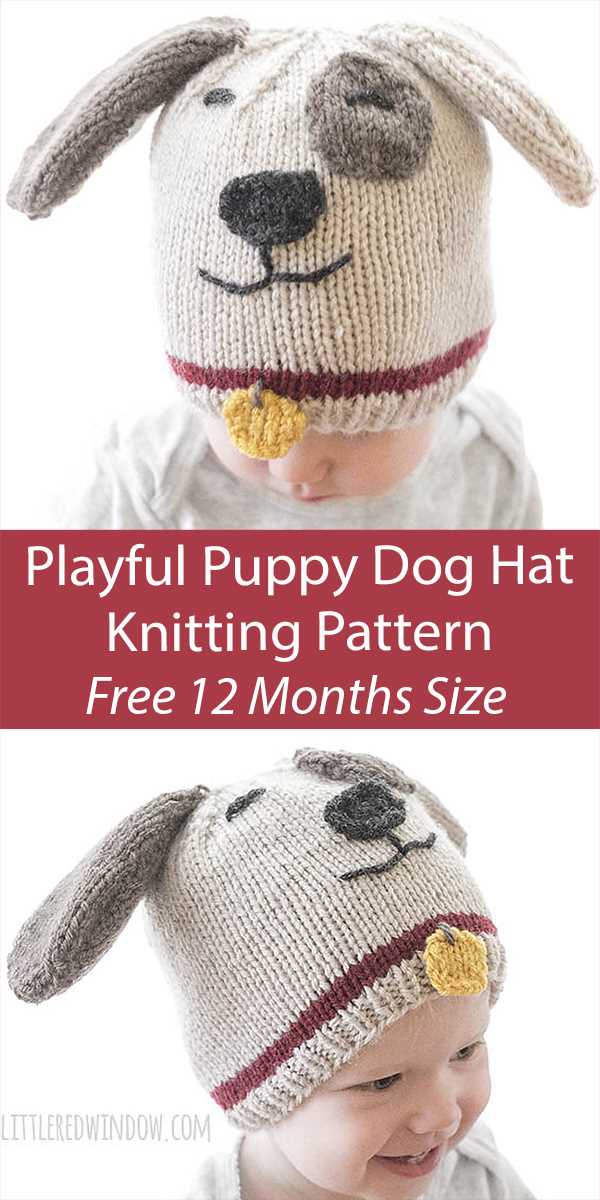 Free dog balaclava knitting pattern