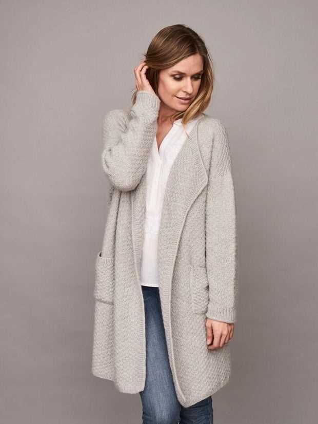 Cosy cardigan knitting pattern