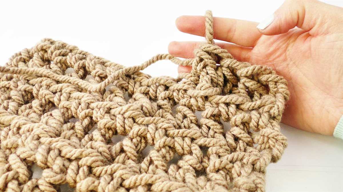 Easy knit summer scarf pattern