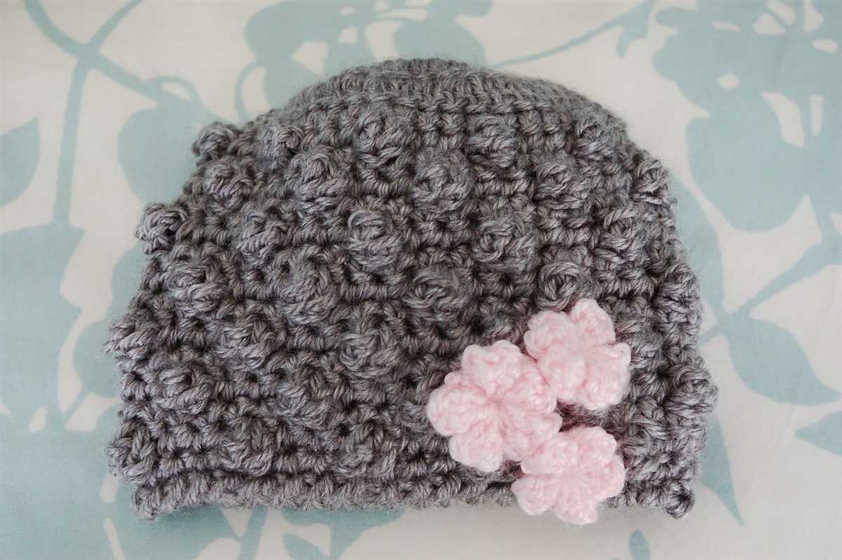 Knitting bobble hat pattern