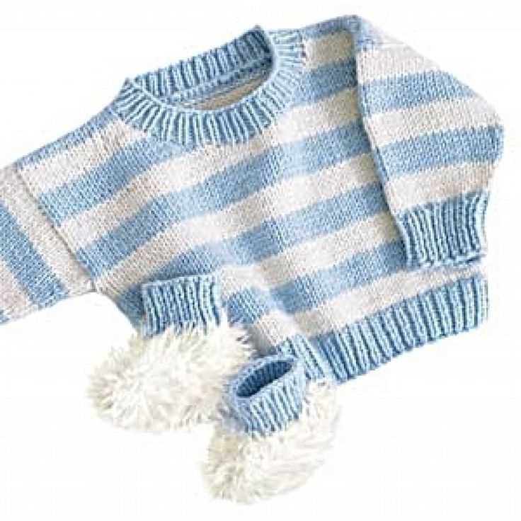 Free knitting patterns for baby boy sweaters