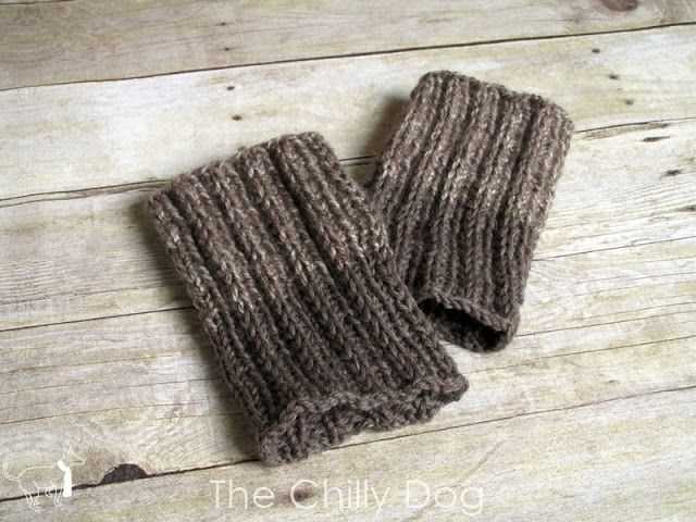 Knitting pattern boot cuffs