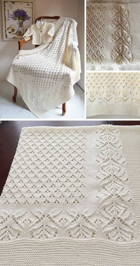 Heirloom blanket knitting pattern
