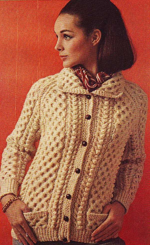 Aran cardigan knitting patterns