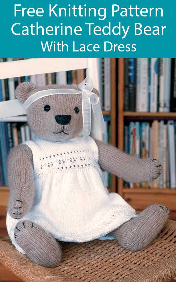 Knit a teddy free pattern