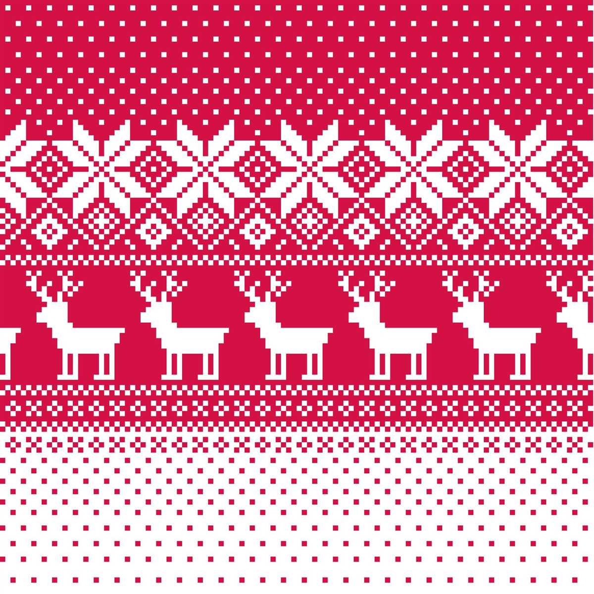Fair isle christmas knitting patterns