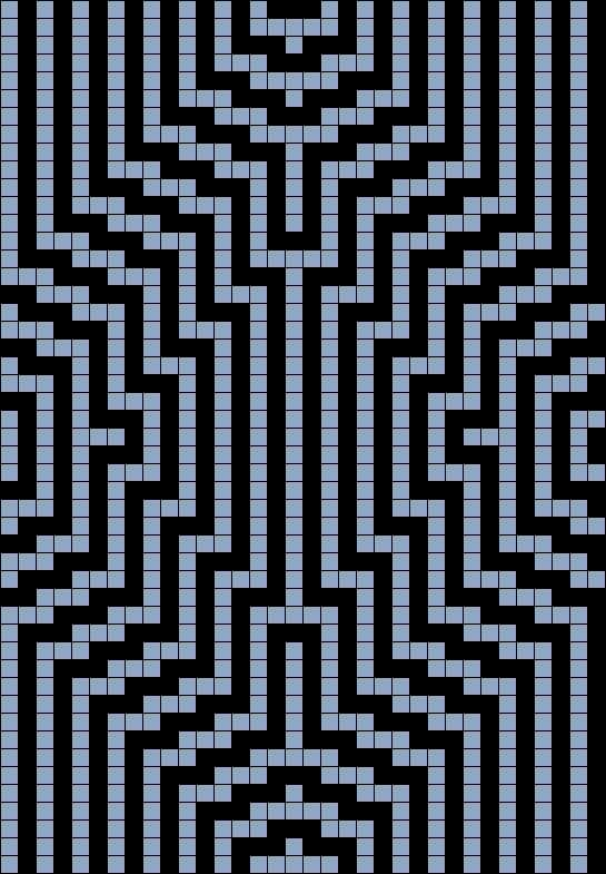 Knitting pattern grid paper