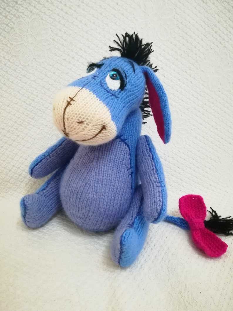 Eeyore knitting pattern