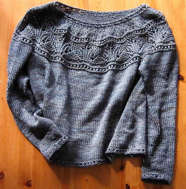 Knit pullover sweater pattern free