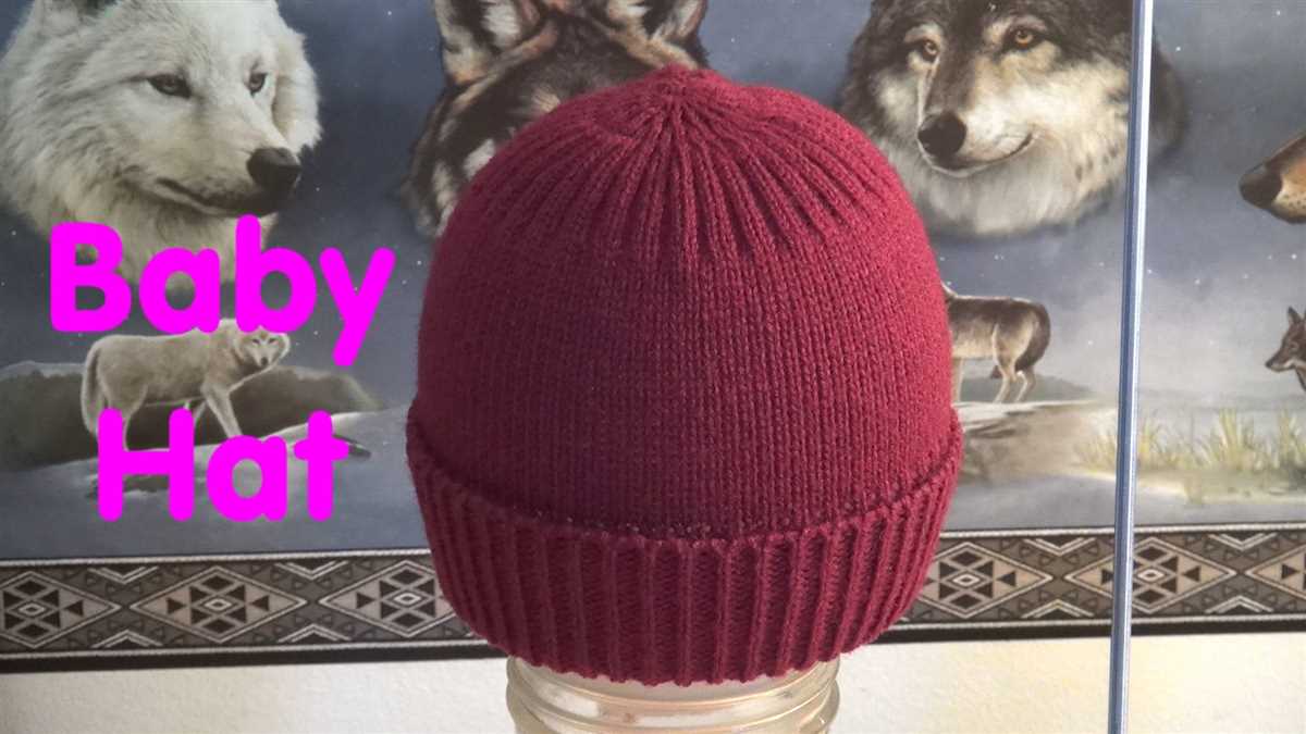 Free hat patterns for machine knitting