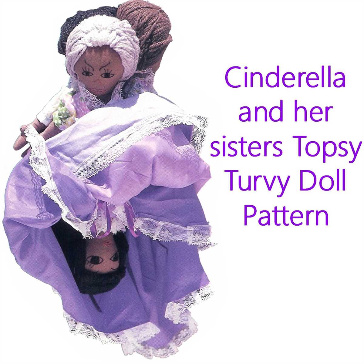 Cinderella doll knitting pattern