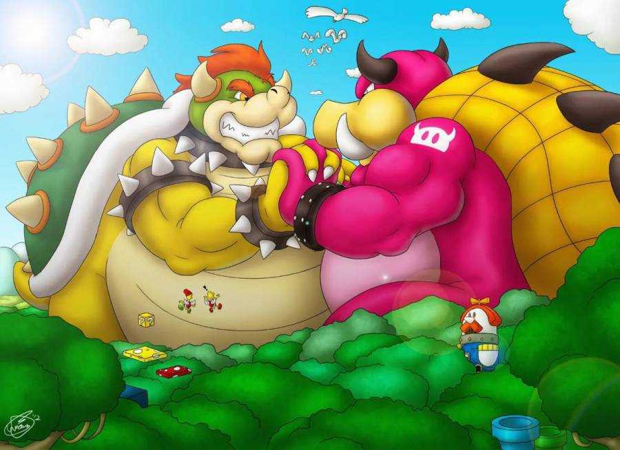 Bowser knitting pattern