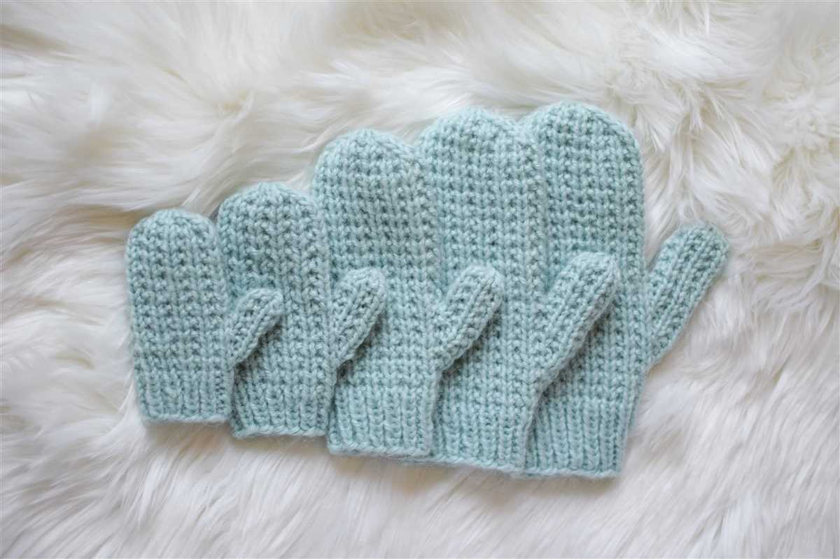 Childrens mittens free knitting patterns