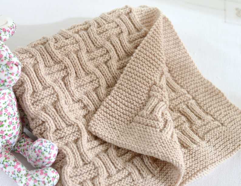 Knitted baby blankets patterns