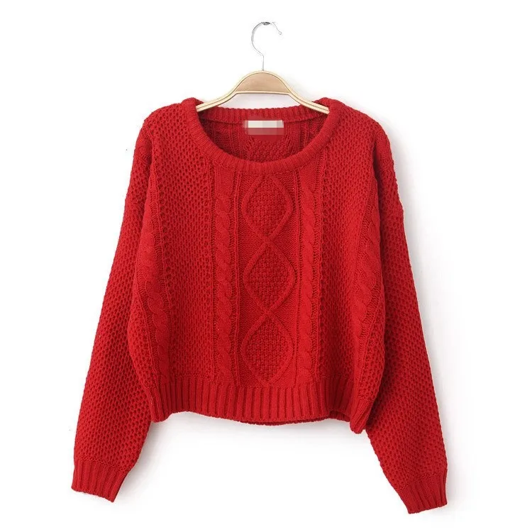 Puff sleeve sweater knitting pattern