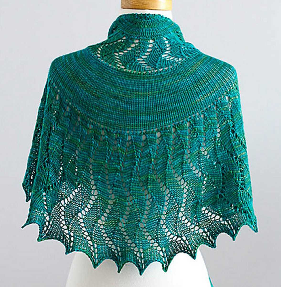 Loom knitted shawl pattern videos