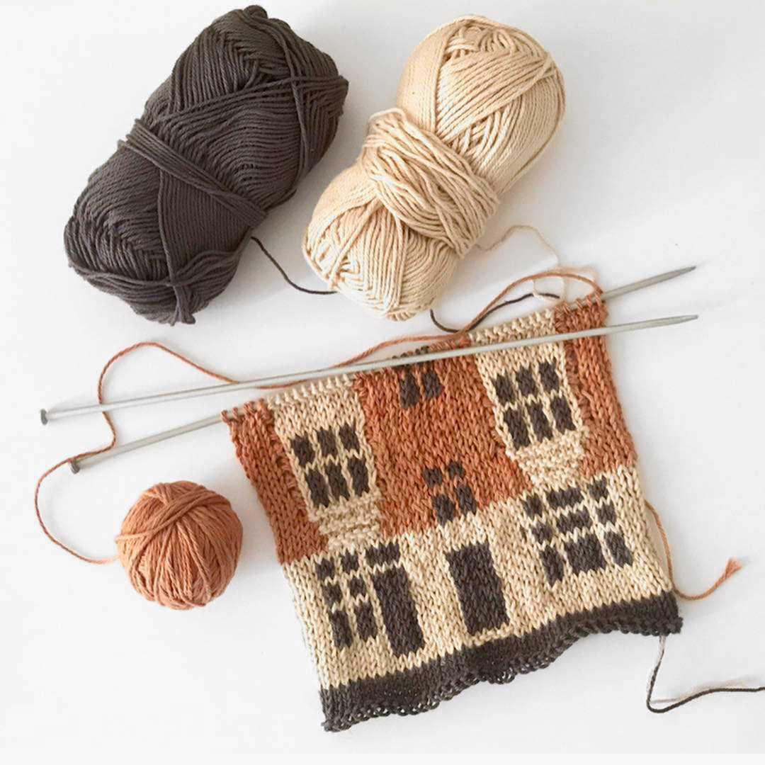 2 skein knitting patterns